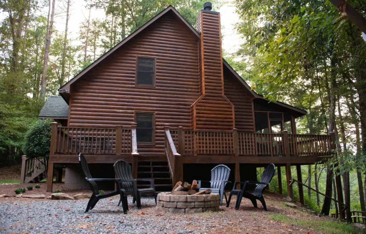 Rushing River Lodge Ellijay Exterior photo